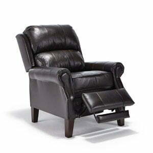 Best black leather recliner arm chair