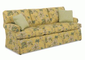 Yellow Floral Couch