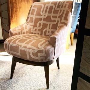 Groovy, funky patterned armchair