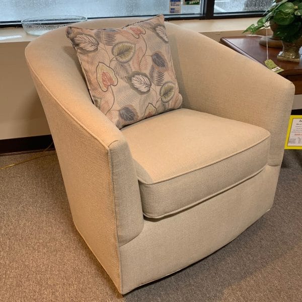 #1442 Swivel/Glide chair, made in America by Sam Moore Chair