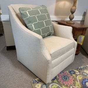 #1756 Chair with pillow, quality built in America by Sam Moore Chair