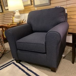 #C80-E Club chair, decorator cover, quality built in America by Best Chairs