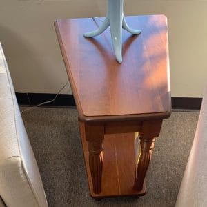 #74-1019D "Wedge" End Table, solid cherry, Amish built by Hope Wood