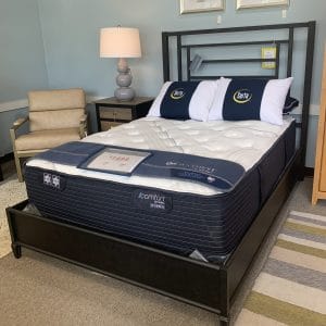 #1320HB-MS Full size iron Bed, made in America by Wesley-Allen