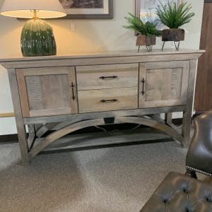 #RIAC-6355 Buffet Cabinet, solid maple, Amish built by MAVIN