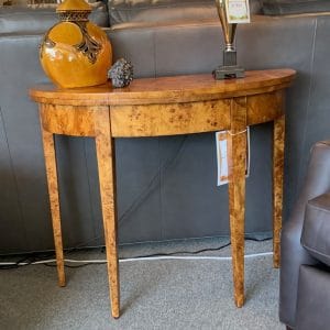 ##1533-442  36" Demi-lune console table, from Butler Specialty